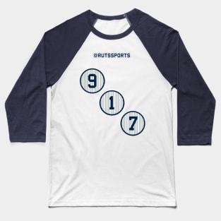 Rep Your Area Code (NY 917) Baseball T-Shirt